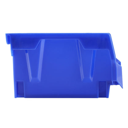 Plastic Storage Bin,Hanging Stackable Storage Organizer Bin, Blue Red, 24-Pack, Heavy Duty Stacking Containers For Closet, Kitchen, Office, Or Pantry Organization
