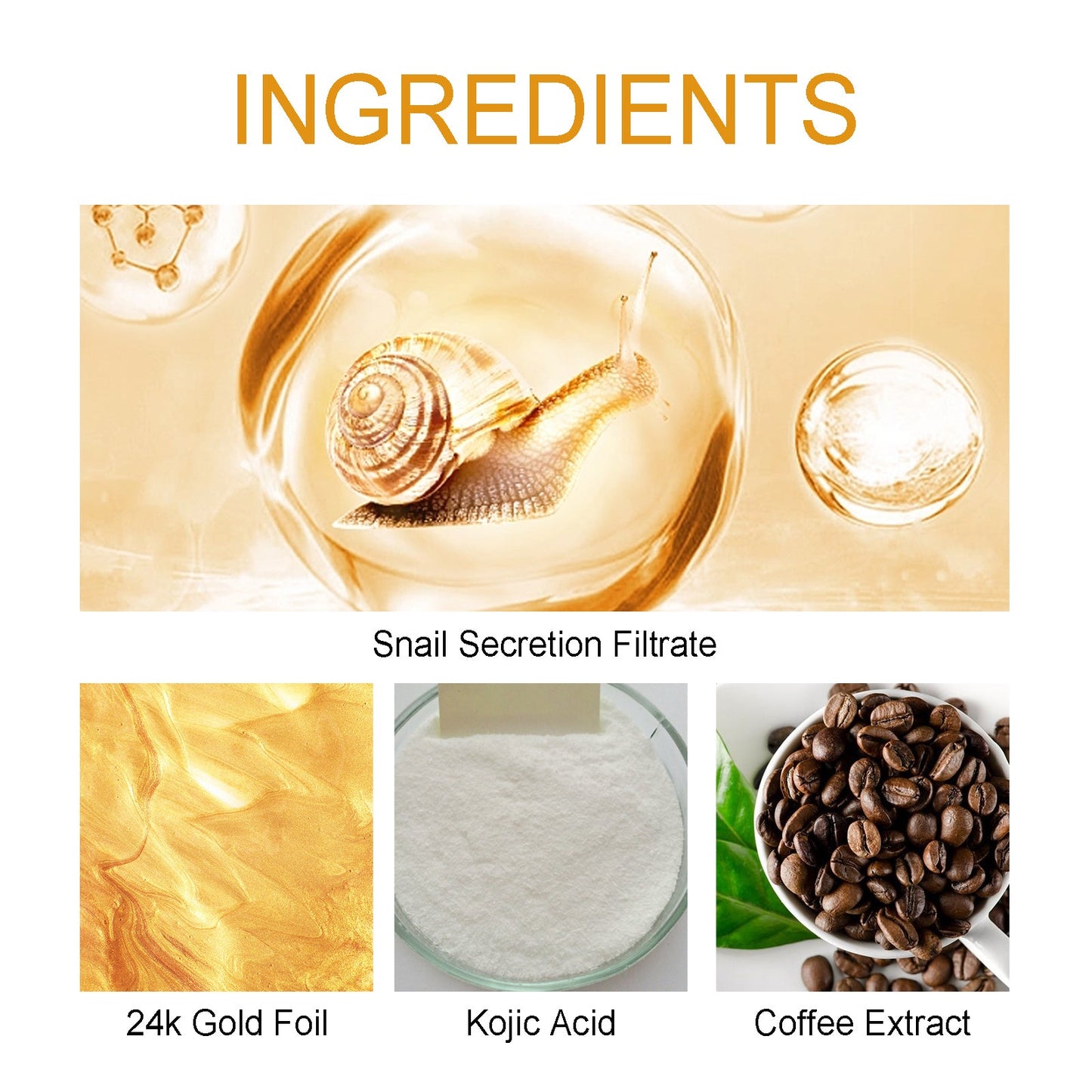 West&Month Gold Snail Eye Patch Hydrating Eye Patch Skin Care Around The Eyes