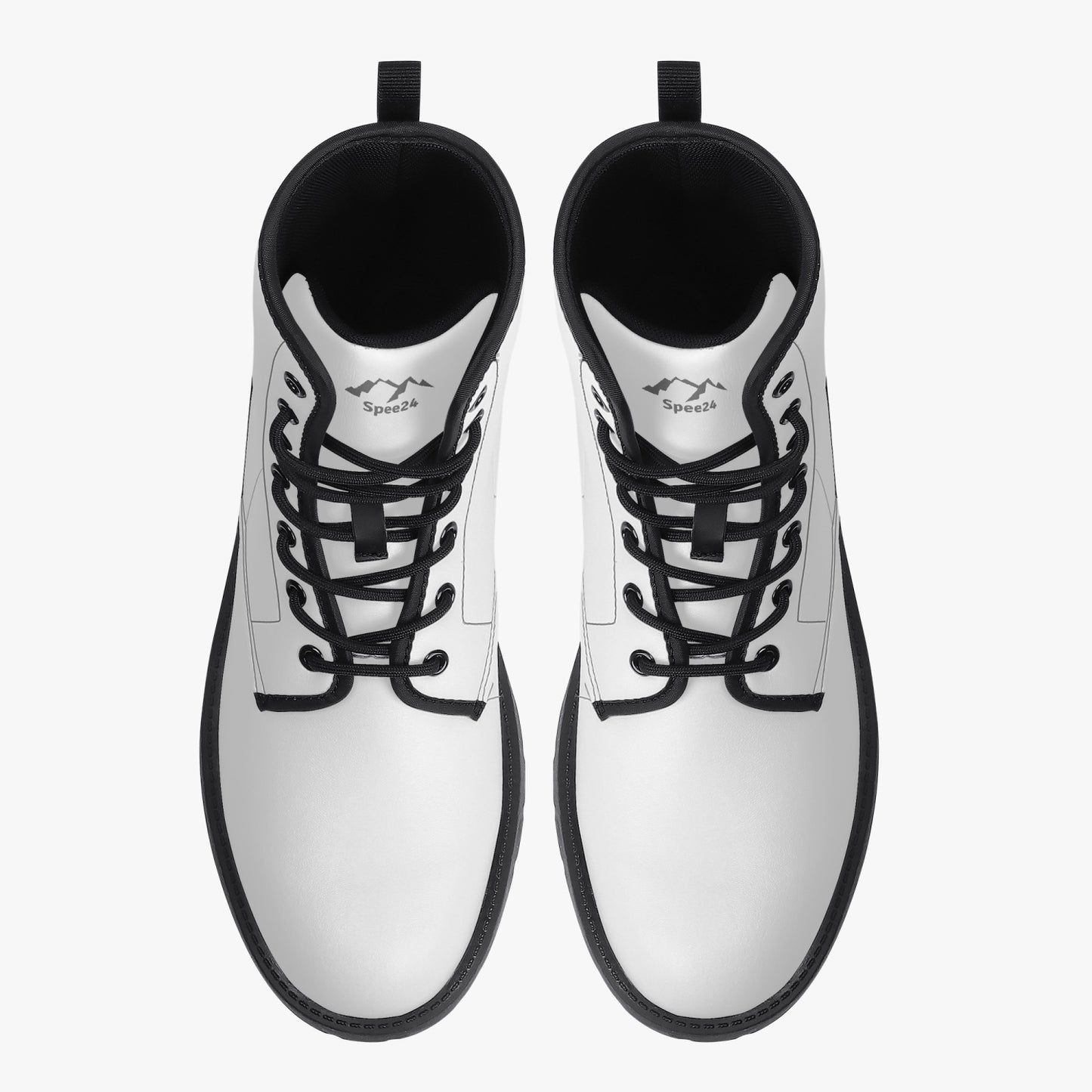 SHO-022WT-24 Trendy Lace UP Boots