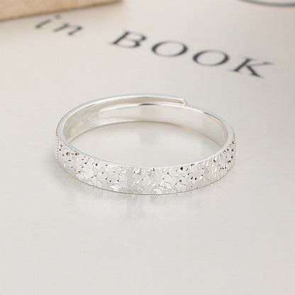 925 Sterling Silver Textured Ring