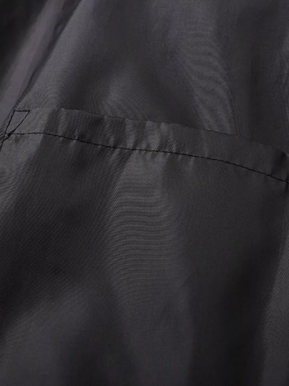 Men's Plus Size Zip Up Long Sleeve Jacket