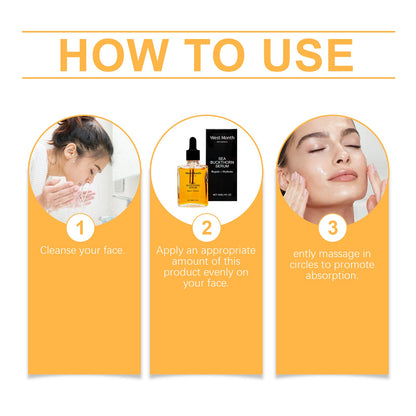 West&Month Sea Buckthorn Moisturizing Essence Gentle Moisturizing Hydrating Moisturizing Firming Skin Tender Essence