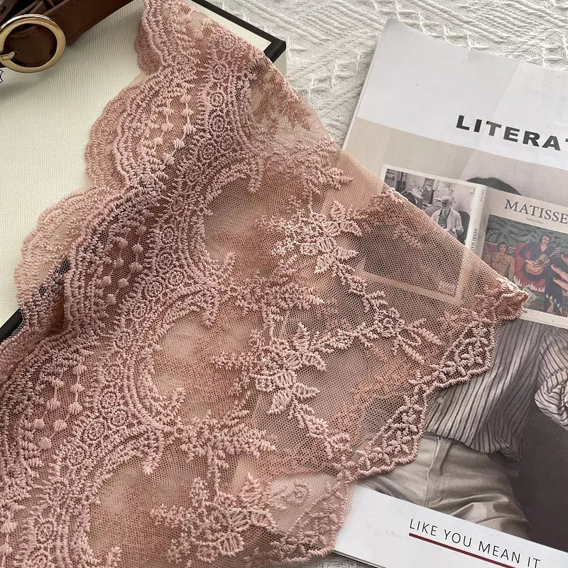 Elegant Lace Sheer Scarf
