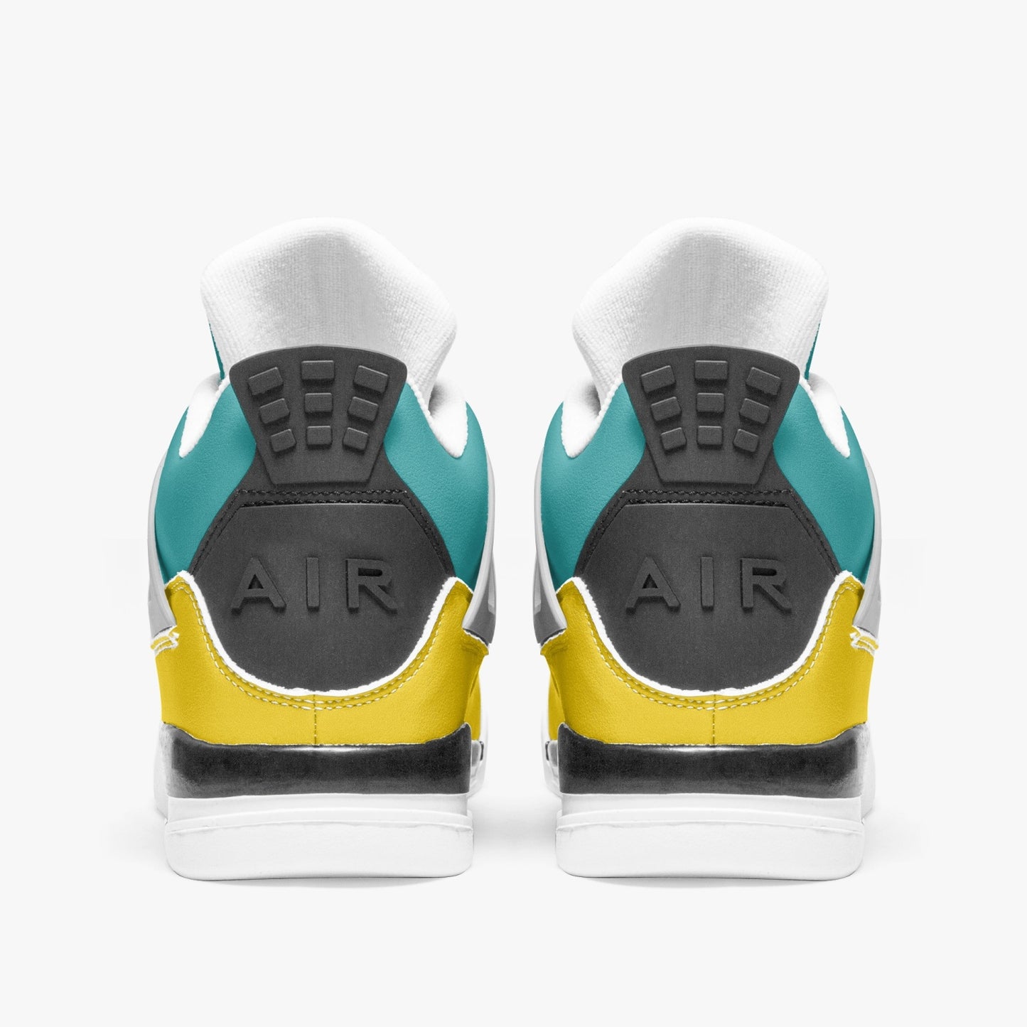 SHO-002W-24 Air Jordan Basketball Sneakers -White Sole