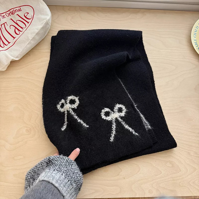 Bow Winter Scarf