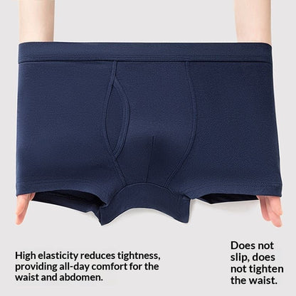 Open-front Mens Pure Cotton Briefs