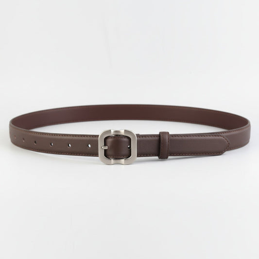 Silver Buckle Belt