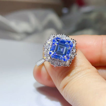 3 Carat Moissanite 925 Sterling Silver Ring