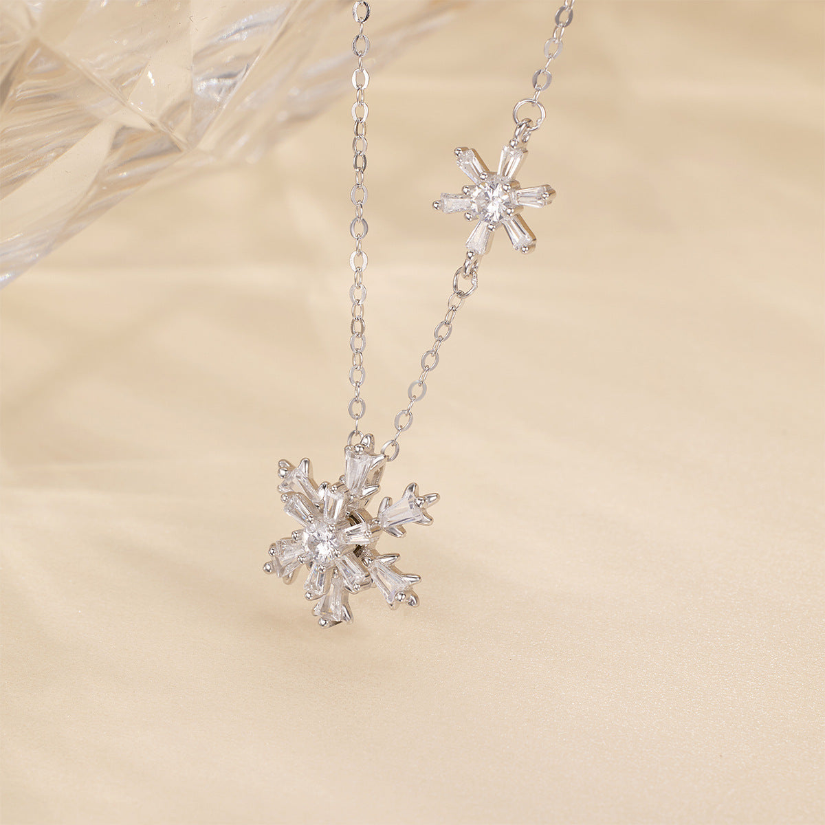 Snowflake Pendant Necklace