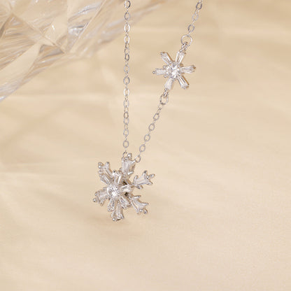 Snowflake Pendant Necklace