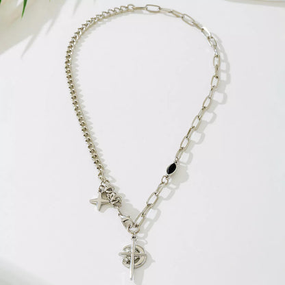 18K Gold-Plated Cross Pendant Necklace