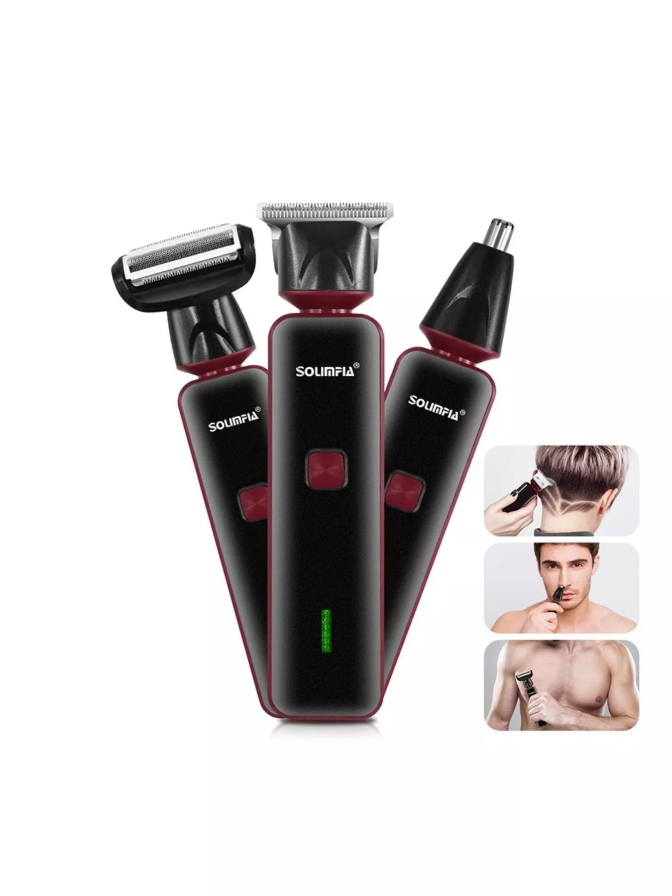 Multi-Function 3-in-1 Hair Clipper