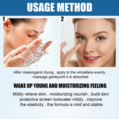 OUHOE Hydrating And Moisturizing Sleep Frozen Mask, Shrink Pores Brightens Skin, Refreshes And Moisturizes Spread Mask