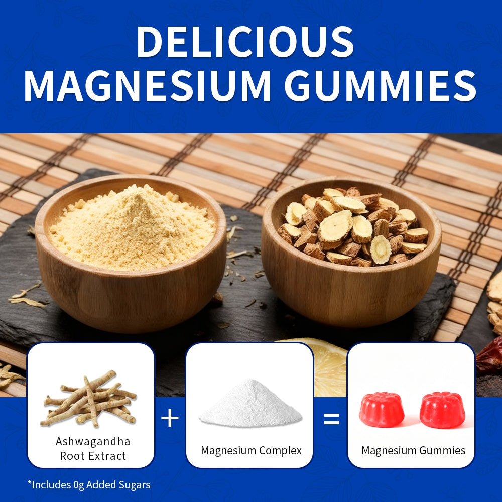 Magnesium-containing Gummy Candies