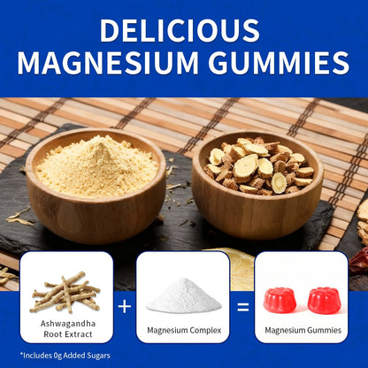 Magnesium-containing Gummy Candies