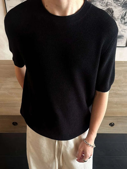 Men's Lightweight Knit Short Sleeve Knit Top