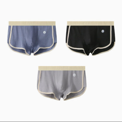 Men's Mid-waist Simple Fashionable Breathable Comfortable Boxers