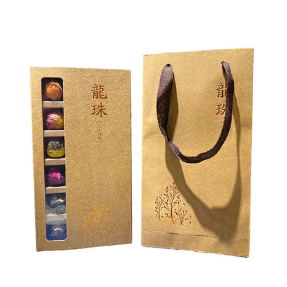 Jasmine Lily Peony Yellow Chrysanthemum Rose Chrysanthemum Six Flavor Scented Tea