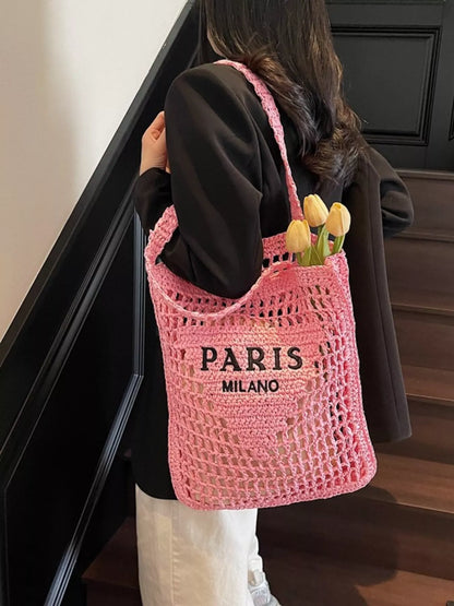 Crochet Knit Shoulder Bag