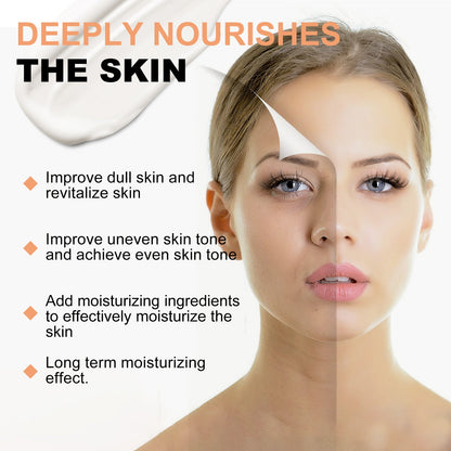 West&Month Brightening Cream Skin Moisturizing, Whitening And BrighTening Skin Tone Repairing Brightening Cream Body Lotion