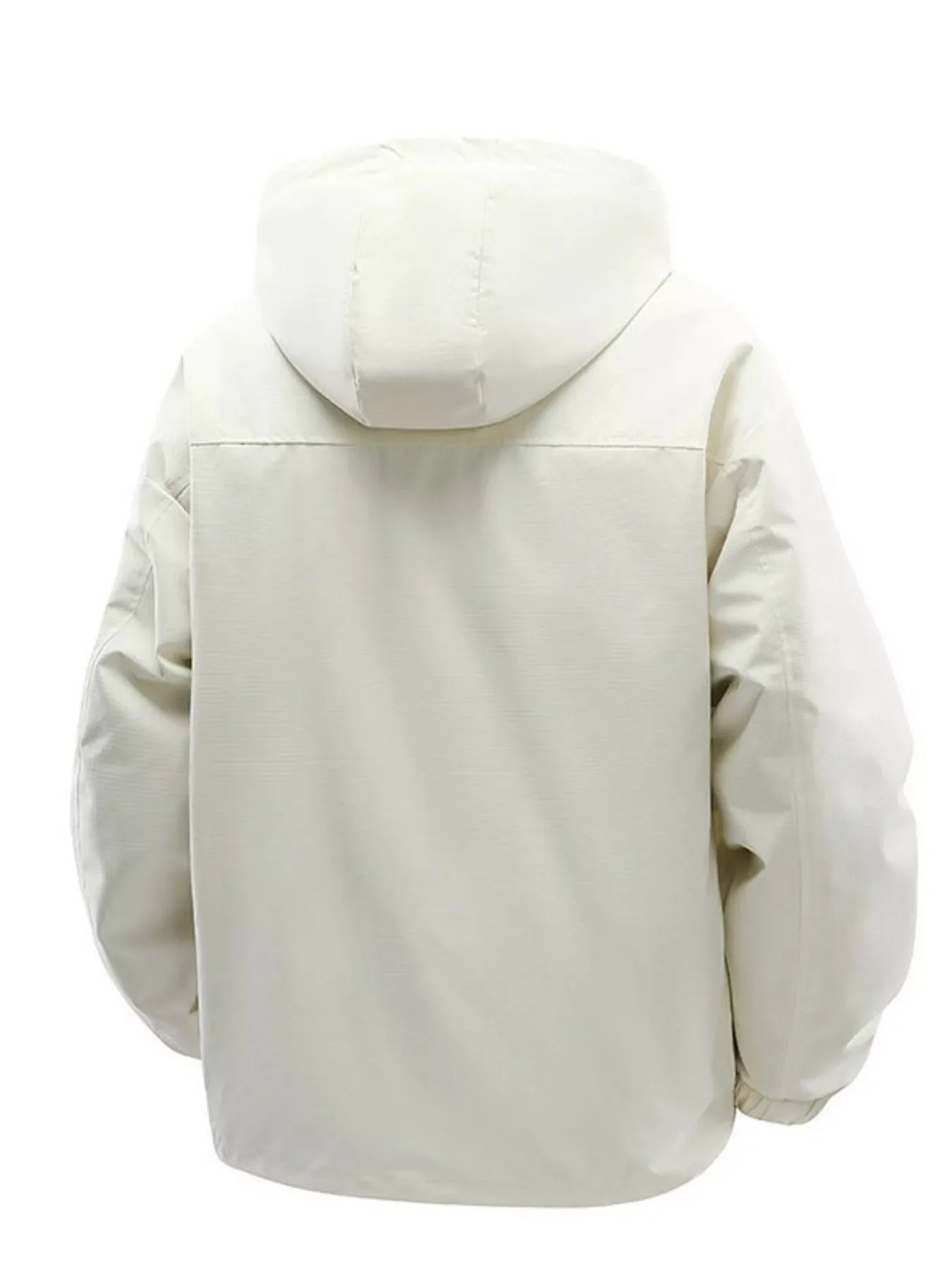 Men's Plus Size Hooded Windproof Casual Jacket