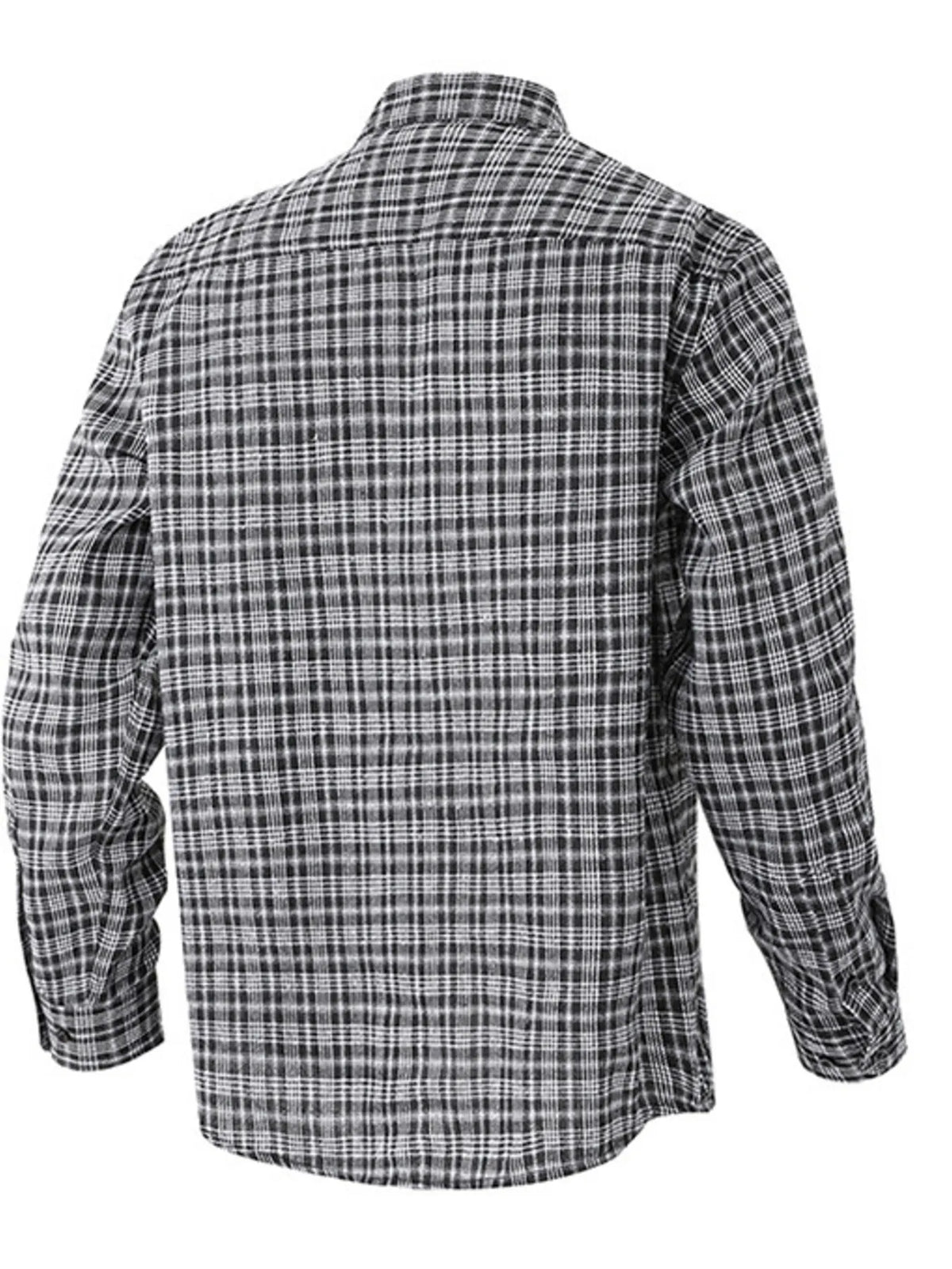 Men's Casual Plaid Long Sleeve Shirt