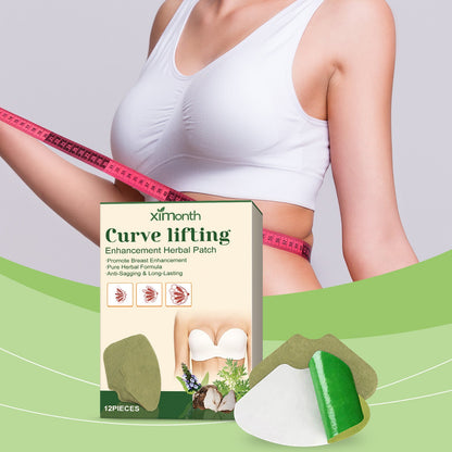 Ximonth Herbal Lift And Firming Chest Patch Lifts The Line Of Your Chest With A Traceless, Invisible Anti-Sagging Herbal Treatment Patch