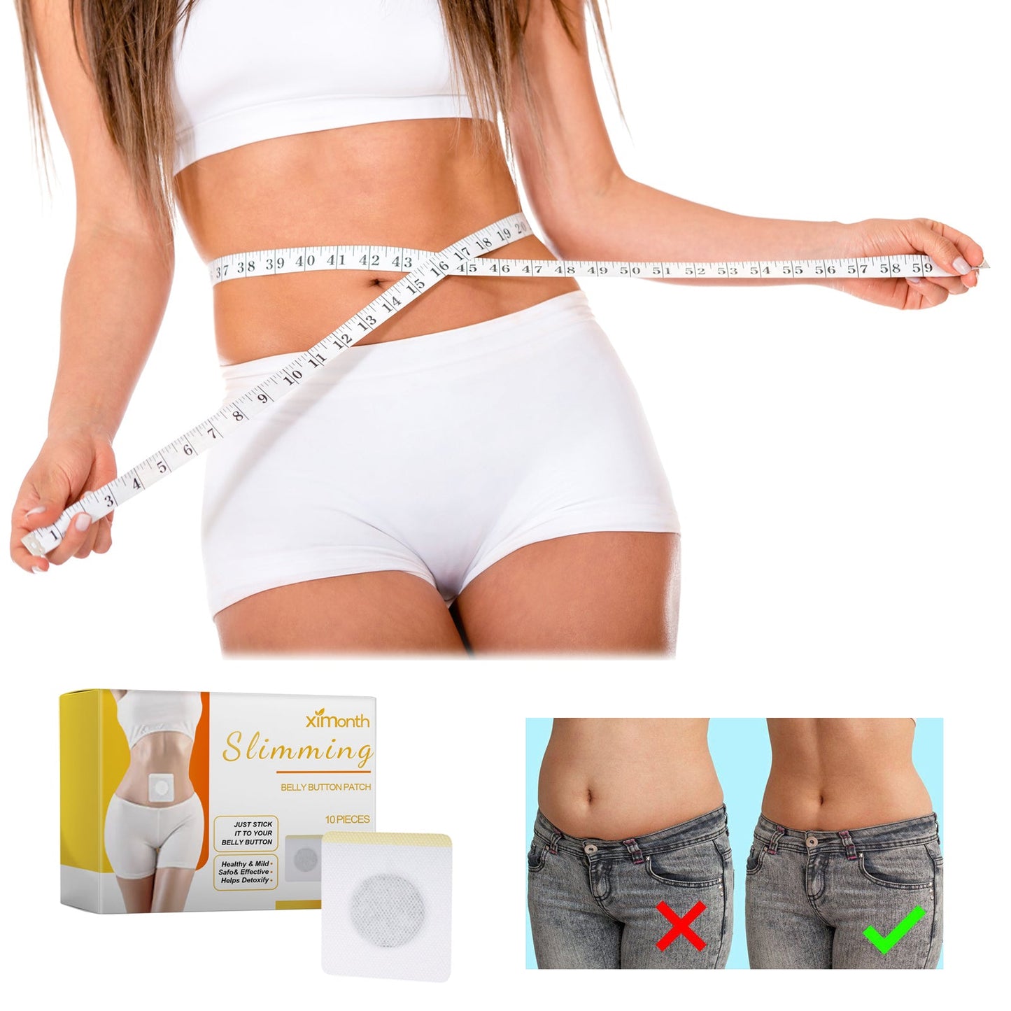 Ximonth Slimming Stick, Slimming Thighs, Arms, Belly Bairn Body Slimming Stick