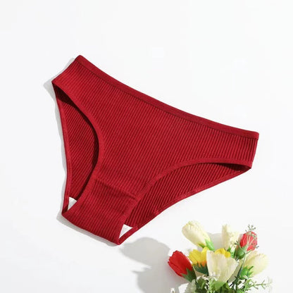 Women's Cotton Threaded Briefs