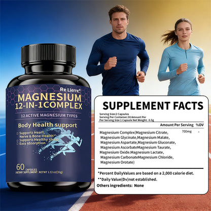 12-in-1 Lithium Glycine Capsules