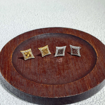 Geometric Stud Earrings