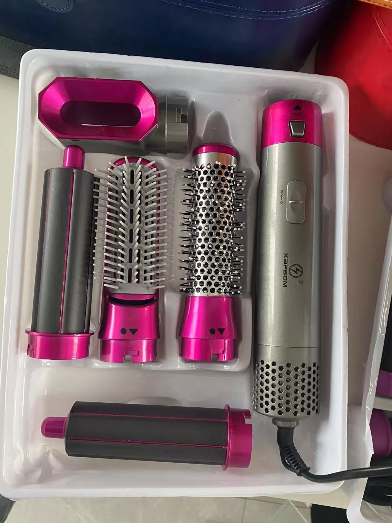 Interchangeable Curling Iron Wand Set