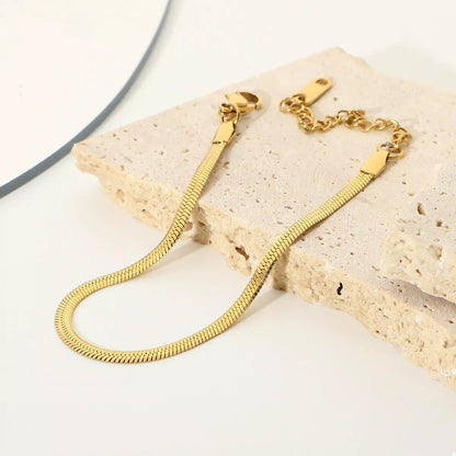 Stainless Steel Minimalist Chain Bracelet