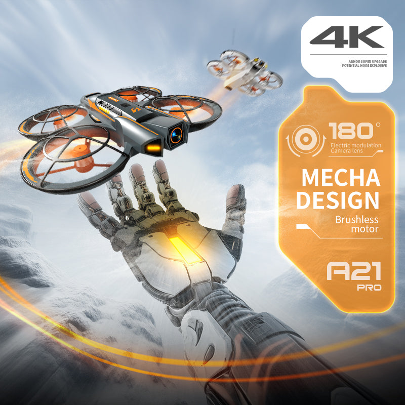 A21-4.3 Screen - Black - Dual Electric Drone