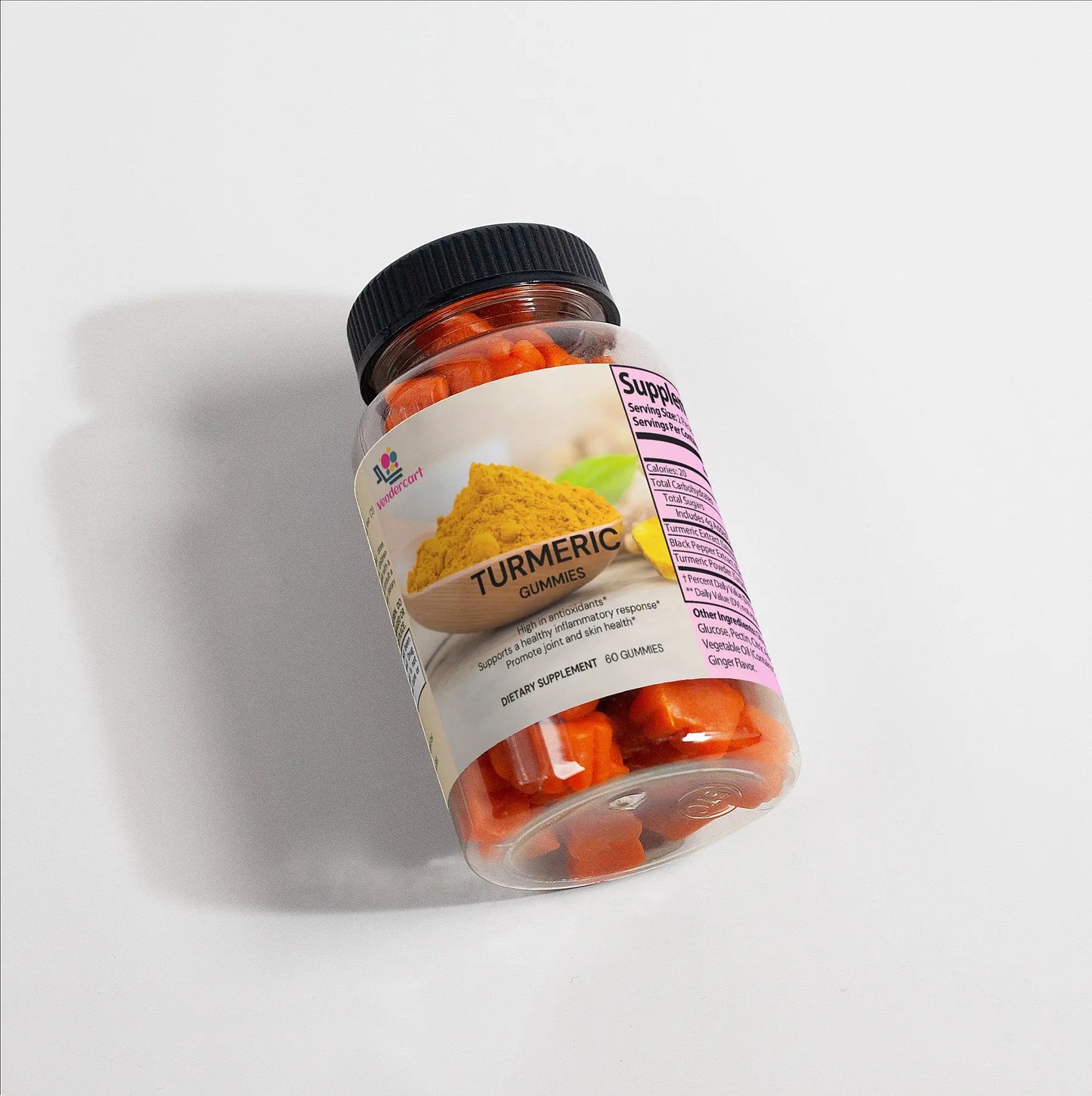 TURMERIC GUMMIES POWERFUL ANTI INFLAMATORY AND JOINT SUPPORT