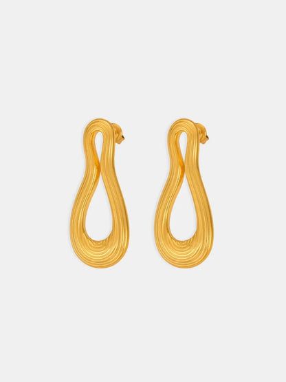 Titanium Steel Geometric Shape Earrings