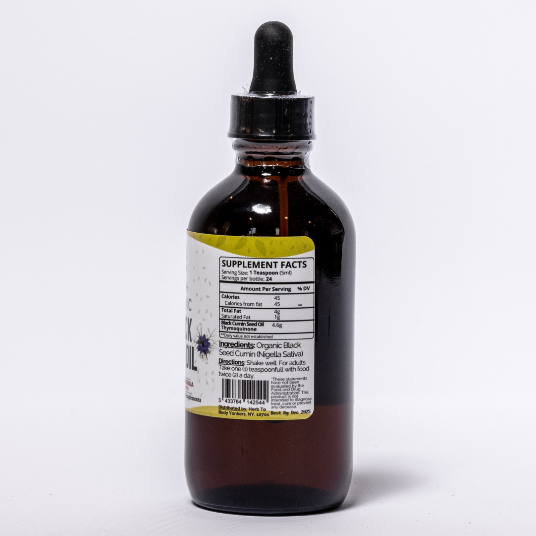 Organic Black Seed Oil | 4oz