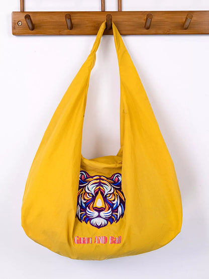 Casual Handbag with Zipper