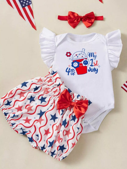 Children's Independence Day Outfit Set