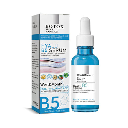 West&Month B5 Facial Essence, Lightening Spot Soft Skin Anti-aging Moisturizing Essence