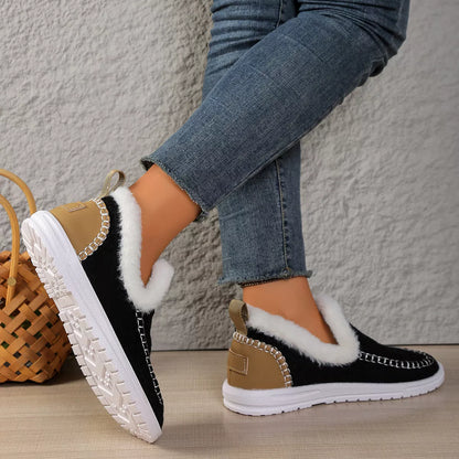 Plush-Lined Slip-Ons