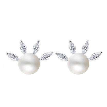 Pearl Stud Earrings