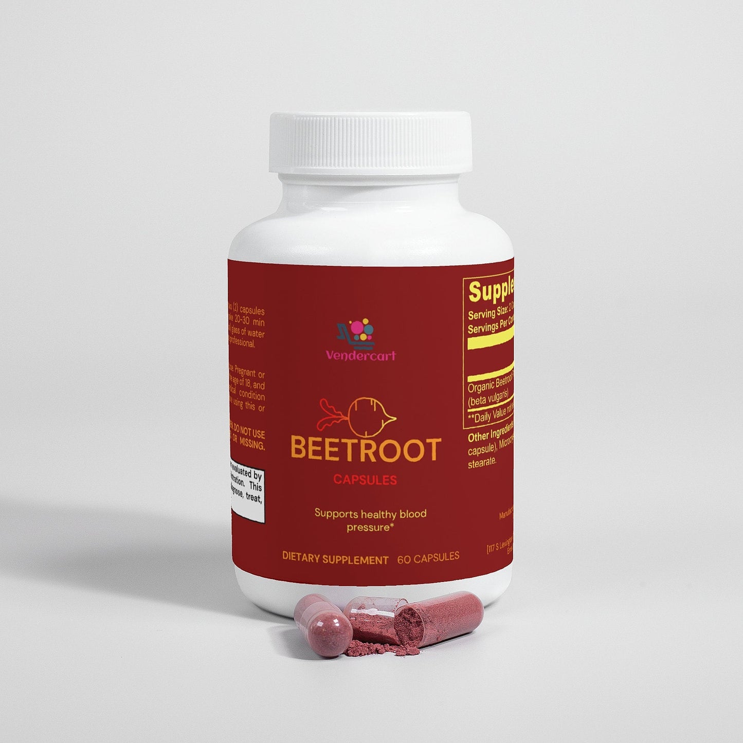 Beetroot Powder Natural Energy, Heart Health Antioxidant Support