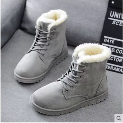 Lace-Up Ankle Boots