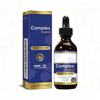 Men Vitality ProMAX Drops, Natural Epimedium & Damiana Leaf Male Support Liquid 30ml