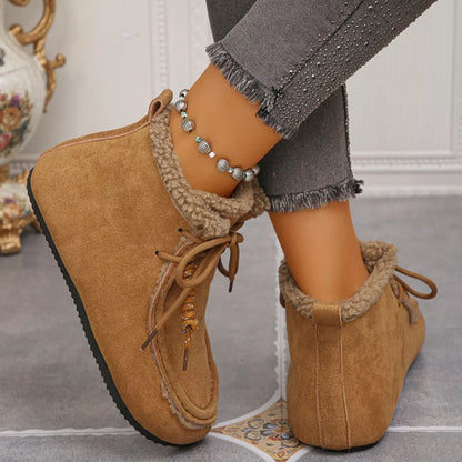 Plush Lining Ankle Boots