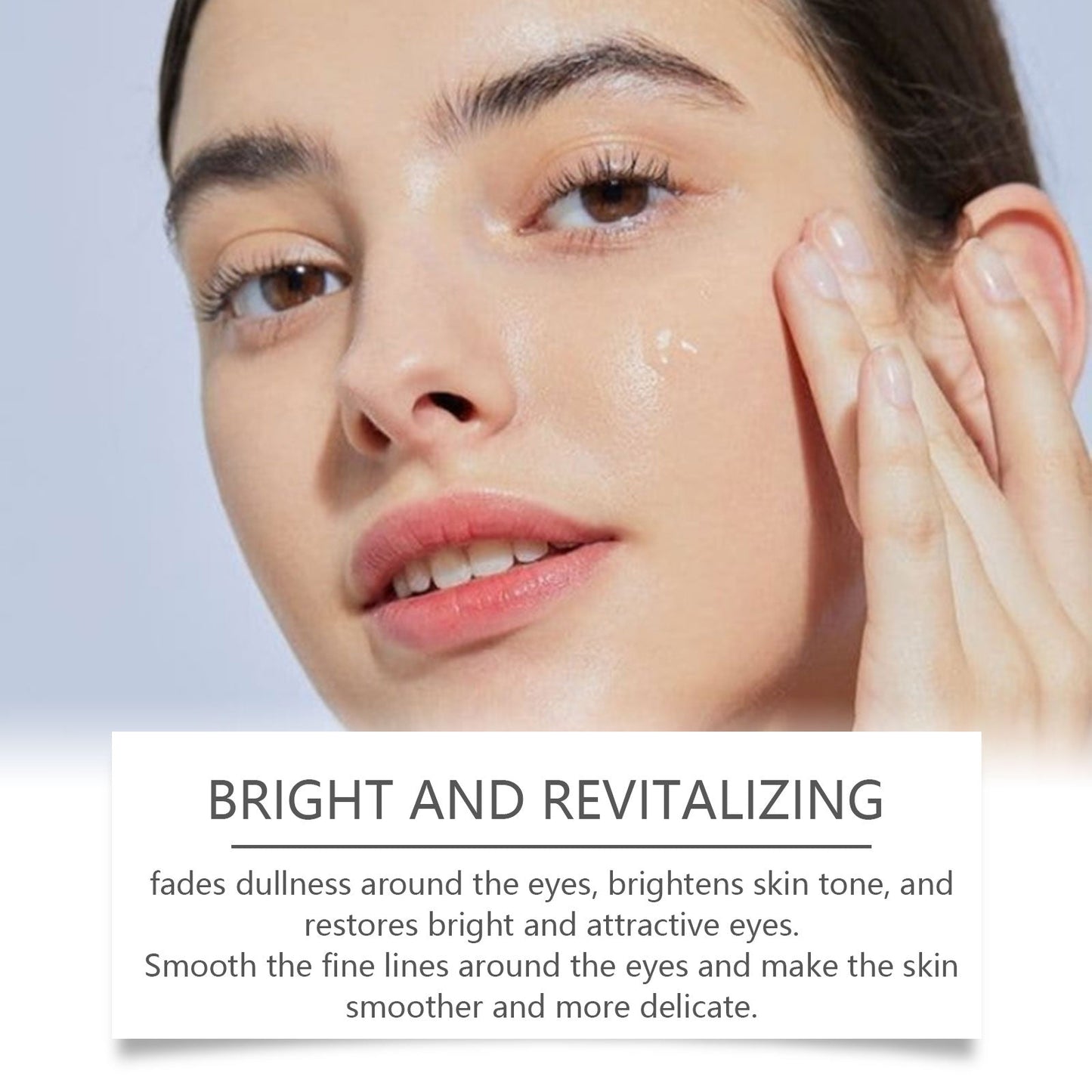 OUHOE Peptide Protein Eye Gel, Firming And Lifting Eye Skin To Improve Dull, Tender And Moisturizing Eye Cream