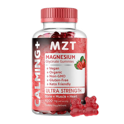 Magnesium Glycinate Strawberry Soft Candy