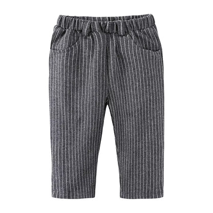 Children's Striped Vest and Pants Suit Set