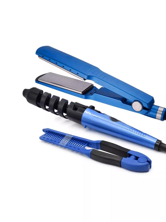 3 Piece Multi Functional Curling Iron